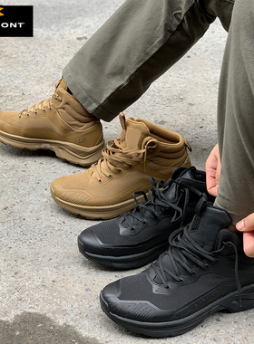 轻便战术训练鞋男女同款嘎蒙特9.81ALERT户外运动防滑透气登山鞋
