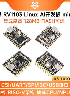 幸狐 Luckfox Pico Mini RV1103微型Linux开 发板 0.5TOPS AI算力