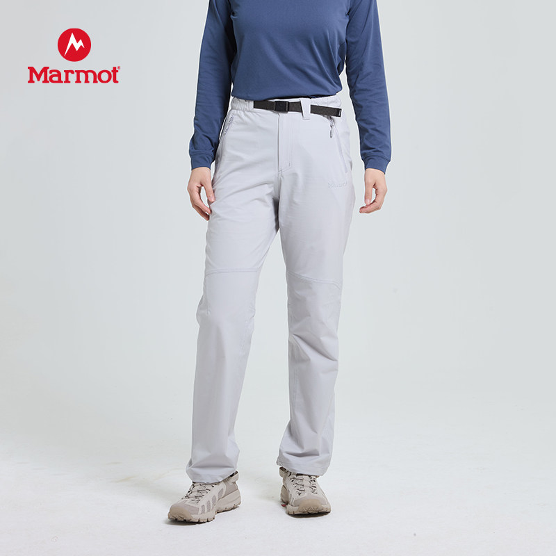 MARMOT土拨鼠春夏女款A2轻量徒步长裤户外透气耐磨A2 Light Pants
