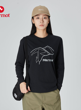 Marmot土拨鼠W's Sacred Mt. L/S T恤女款圣山长袖T恤