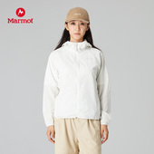 MARMOT SOLOTEX弹力防泼水户外山地越野跑夹克 土拨鼠Mellow女款