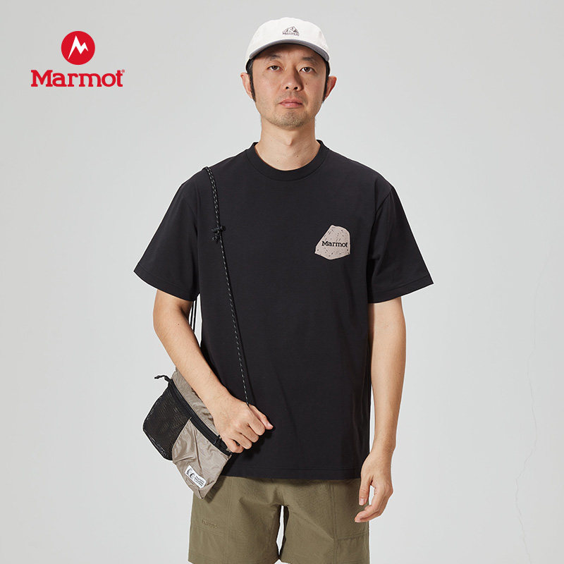 Marmot土拨鼠Blessings Of Nature男款自然恩赐短袖T恤,户外/登山/野营/旅行用品,速干T恤,淘宝优惠券,粉丝福利购,淘宝优惠卷