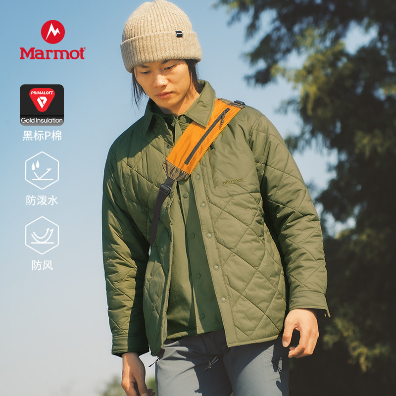MARMOT土拨鼠户外轻量保暖P棉男款格兰特棉服保暖衬衫外套夹克,户外/登山/野营/旅行用品,保暖棉衣,淘宝优惠券,粉丝福利购,淘宝优惠卷