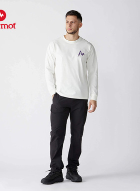 MARMOT 土拨鼠Light Trek Comfo男款耐磨防泼水四向弹力拉伸长裤