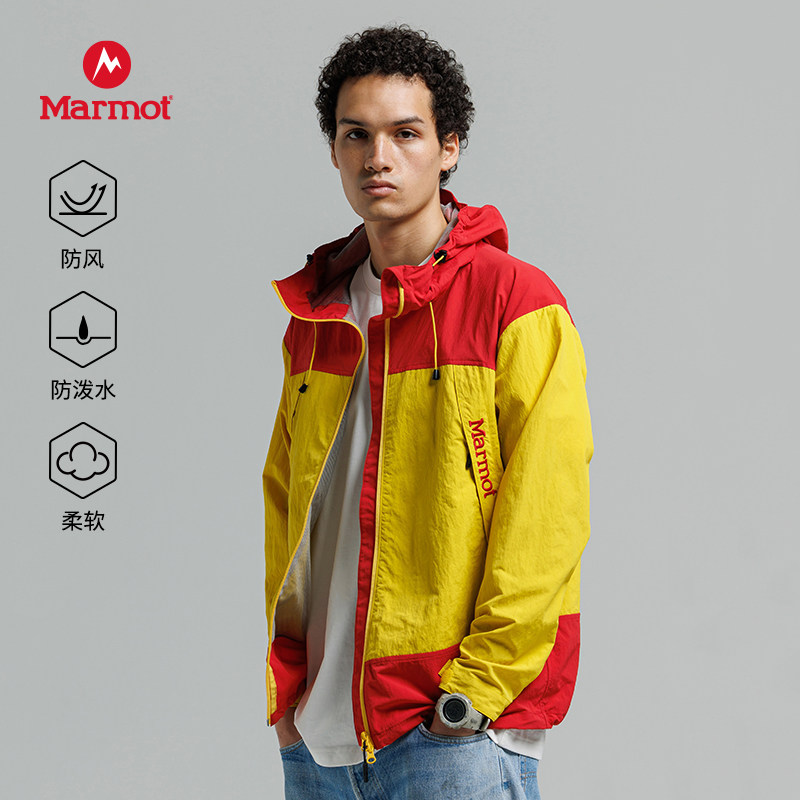 MARMOT土拨鼠春夏男款吉尔德户外夹克徒步柔软透气Guild Jacket