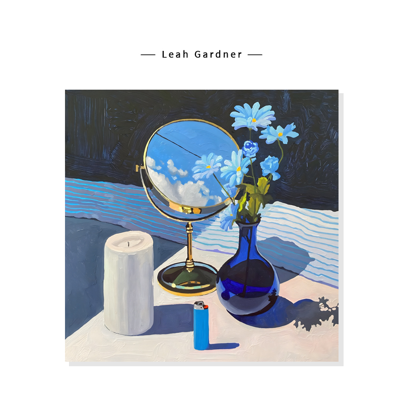 【Leah Gardner】清新治愈系静物简约通透感复刻艺术装饰挂画芯