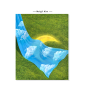 饰挂画芯 生命力风景插画绿色治愈系创意复刻艺术装 Mulgil Kim