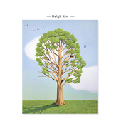 饰挂画芯 生命力风景插画绿色治愈系创意复刻艺术装 Mulgil Kim