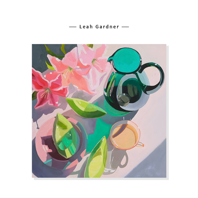 【Leah Gardner】清新治愈系静物简约通透感复刻艺术装饰挂画芯