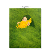 饰挂画芯 生命力风景插画绿色治愈系创意复刻艺术装 Mulgil Kim