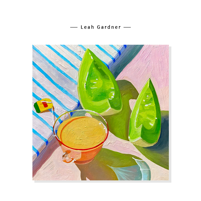 【Leah Gardner】清新治愈系静物简约通透感复刻艺术装饰挂画芯