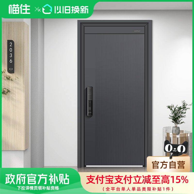 【补贴15%】WL王力防盗门家用入户门进户门子母门别墅大门P107