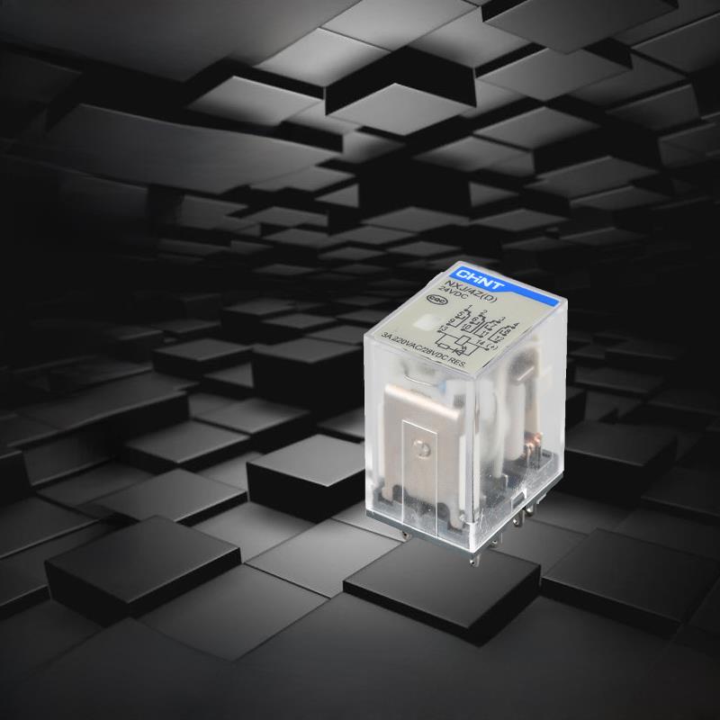 正泰小型中间电磁继电器Nxj-2Z1 Ac220V 110V Dc24V 2Zh My4Nj