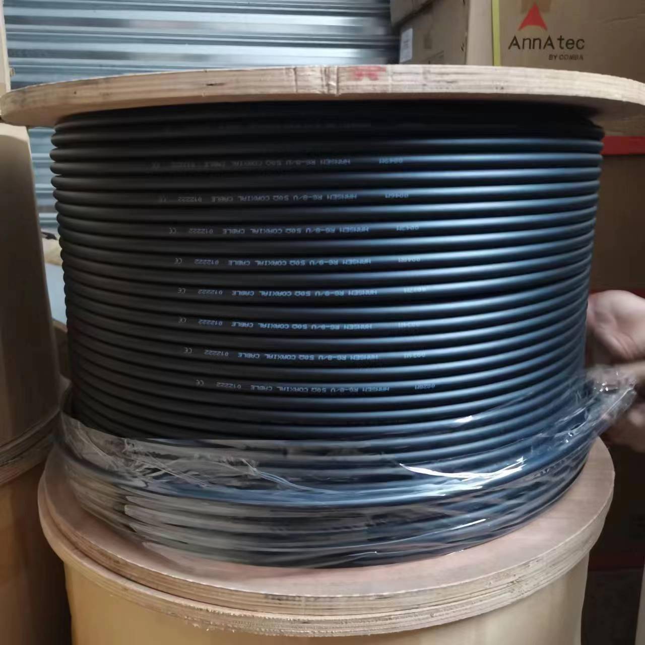 Hansen汉胜RG8U同轴射频电缆 50-7射频信号传输线 7D-FB馈线RF50