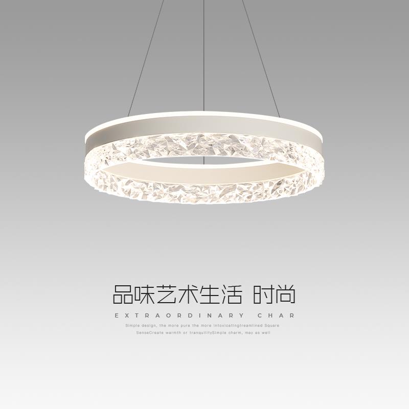 卧室吊灯后现代简约镂空艺术灯创意书房灯意式灯新款网红餐厅灯具