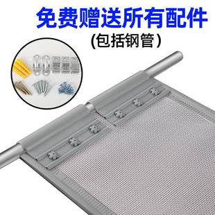 隔断 防蚊门帘纱网全磁条店铺商用磁铁磁吸自吸家用免打孔纱帘夏季