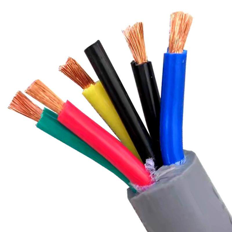 高柔性TRVV2 3 4 5 6芯4 6 10 16 25平方铜芯数控拖炼专用电缆线