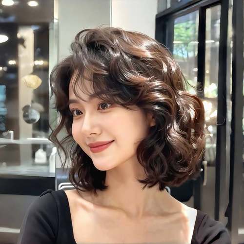 假发女秋冬新款减龄法式木马卷慵懒氛围感仿真短卷发整顶全头套