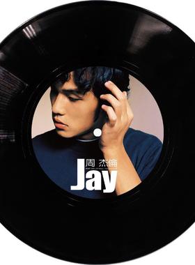 周董JAY覆古周杰伦黑胶唱片摆件生日礼物装饰品8090简约创意送礼