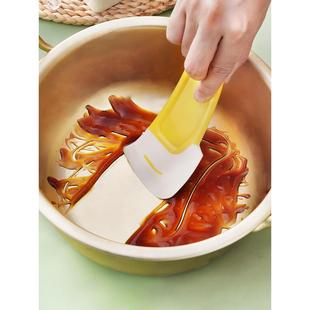 日式去污刮刀锅底清洁刮板洗锅碗碟不粘锅家用刮片油污铲子残渣