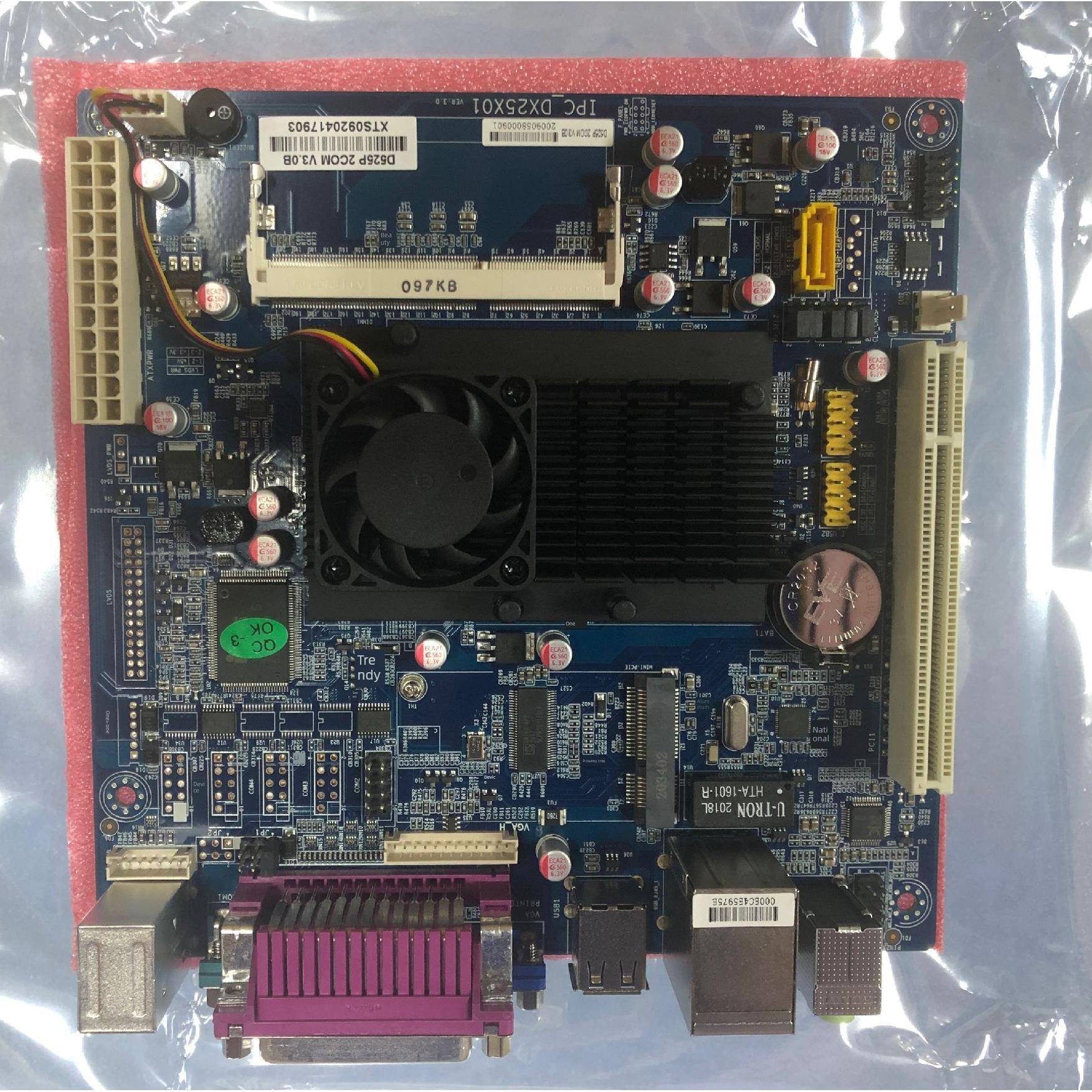 intel ATOM 凌动D525主板 D2500HN主板 瘦客机POS收款机工业设备
