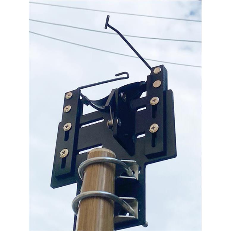 高空光缆挂钩神器电力电线通信电缆新款手动免登高绑线托线附挂机