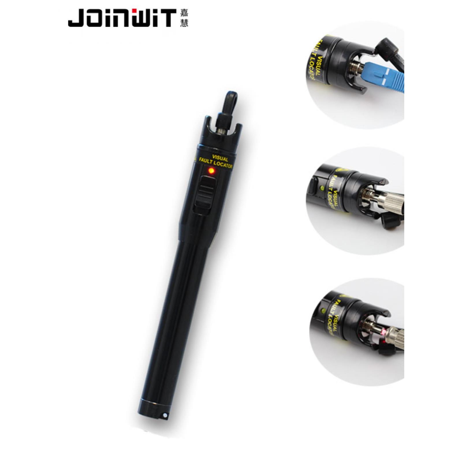 上海嘉慧JW3105A红光笔 光纤通断笔金属材质红光源光纤测试笔10KM