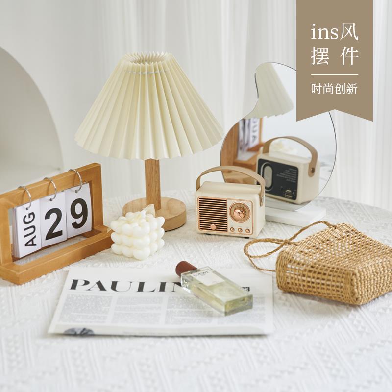 ins风小红书拍照道具摆件拍摄托 托盘装饰陈列奶油百搭清新小物件