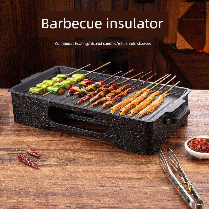 烧烤串温串盘商用酒精保温炉加热炉铸铁烤盘烤肉不粘盘烤串专用,厨房/烹饪用具,烧烤炉,淘宝优惠券,粉丝福利购,淘宝优惠卷