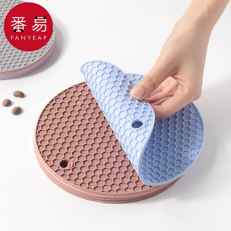 隔热垫/硅胶AB1S242-家用杯垫砂锅垫餐桌防烫餐桌垫保温杯垫餐垫