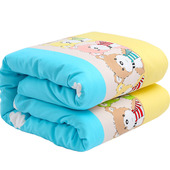 婴儿被子秋冬儿童棉花q被新生儿宝宝小棉被幼儿园盖被四季 通用