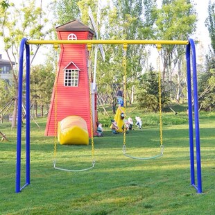 户外广场公园健身器材p社区小区庭院儿童秋千室外太空荡椅双人秋