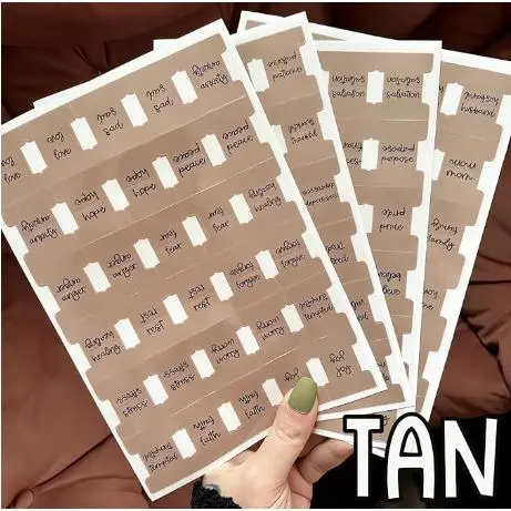 2024爆款 prayer bible tabs 交叉设计索引标签贴纸