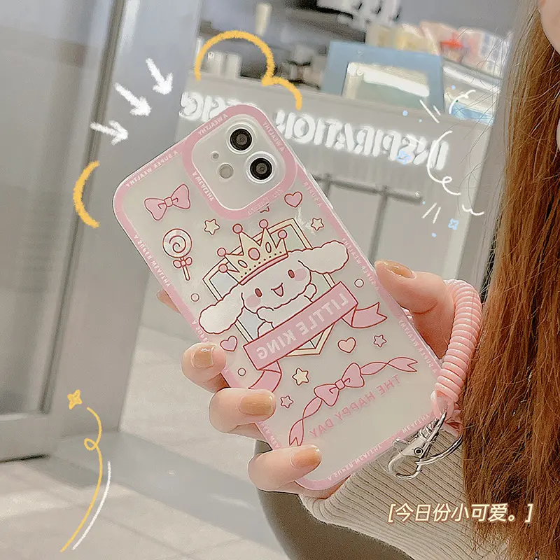 知泰适用于15pro卡通玉桂狗瞳影iphone14手机支架