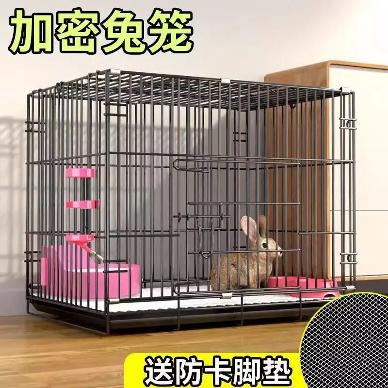 兔子笼子家用大号室内养兔自动清粪荷兰猪豚鼠笼宠物兔爆款