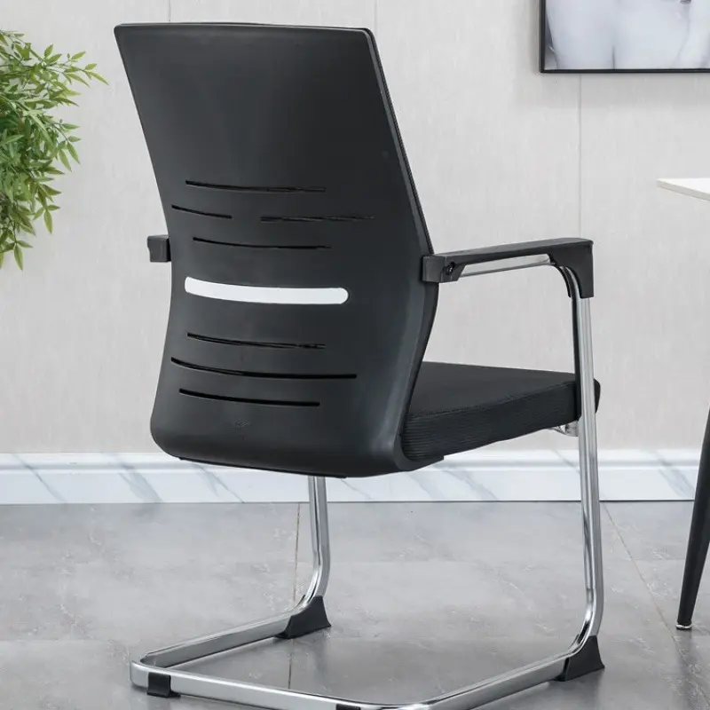 公司会议椅形办公椅子型培训椅学习椅靠背椅员工职员椅电脑椅