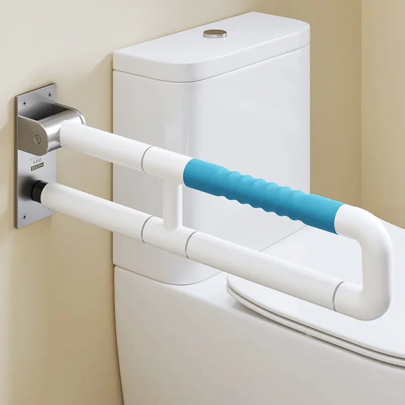 上翻折叠马桶扶手架厕所防滑起身助力器卫生间浴室老人安全扶手