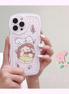 知泰适用14花孔波浪13pro硅胶12promaxxr卡通78