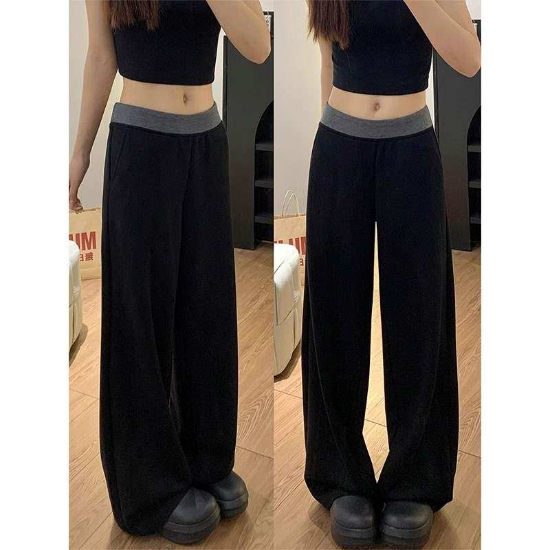 特卖断码折扣样衣反季爆款处理高腰卫裤秋冬后妈裤休闲裤子女款