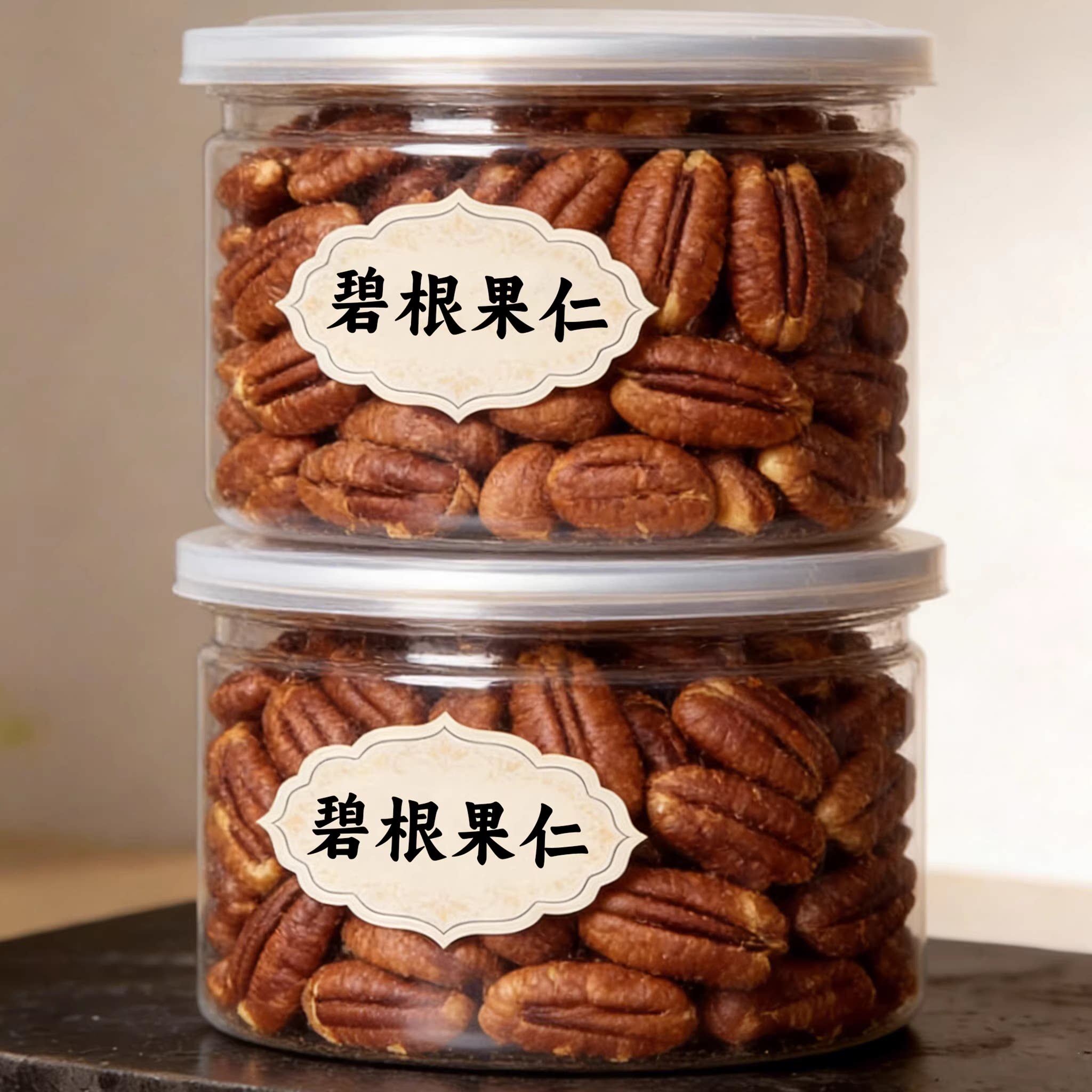 碧根果仁散装净重无添加坚果仁休闲零食烘焙原料长寿果批发