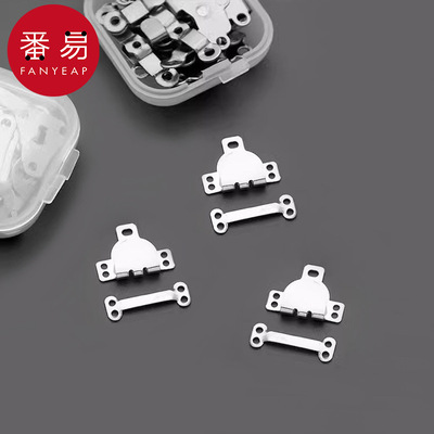 暗扣/隐形裤扣AF1sq801-裤钩扣暗扣女西装风纪裤子勾纽调节扣