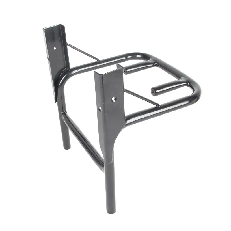 充气桨板钓鱼浮台皮划艇专用钢管直角推进器平台支架舷外机固定架