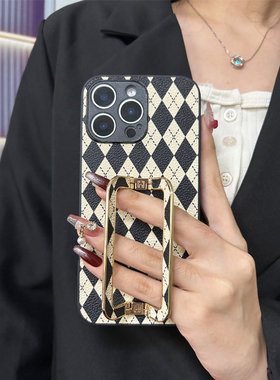 适用荣耀X9B手机壳X8C支架X9CSmart商务X7A折叠式X7B男女X5BPlus大门X7C便携X9a小众x8c时尚防摔创意高级感