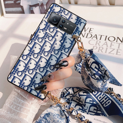 适用小米MIXFOLD3手机壳MIXFOLD2折叠屏mix fold丝巾手提折叠机时尚保护套轻奢定制小众高级感创意欧美情侣款