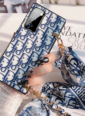 适用三星GalaxyzFold6手机壳zfold4折叠屏Fold5丝巾手提w23简约w22时尚zfold2保护套w24女款zfold3高级感小众