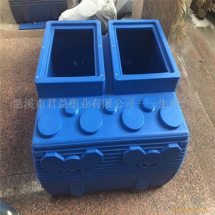 500升污水提升器 双泵污污水箱体 聚乙烯塑料箱体
