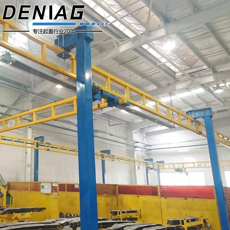 江苏厂家直供多型号悬臂吊轻型起重机刚性轨道起重机