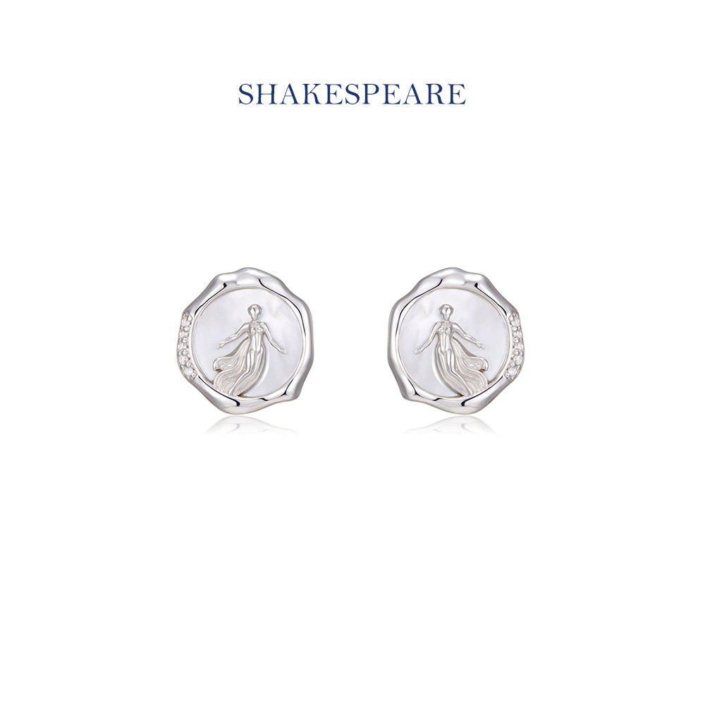 S925银维纳斯耳钉SSZES00501