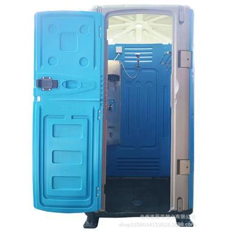 户外室外淋浴房配置即热式热水器 临时用地 移动环保卫生间厕所