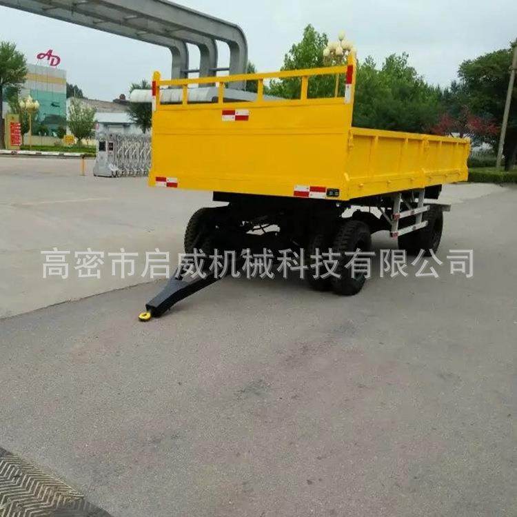 厂家8吨自卸拖车钢板减震油顶自卸厂家供应